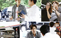 박해진, tvN '신분을 숨겨라' 팀에 100인분 간식차 선물…'나쁜 녀석들' 인연
