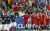 프랑스, 벨기에에 안방서 3-4 패배…공중볼 다툼서 완패한 프랑스, '기록으로 본 경기 내용'