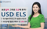 신한금융투자, 연 3.6% 수익추구 美달러 ELS 공모