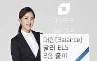 대신증권, 달러투자 ELS 2종 출시