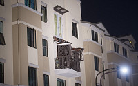 4층 아파트 발코니 붕괴돼 아일랜드 유학생 등 6명 사망…생일파티 중 참극
