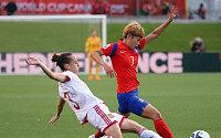 [여자 월드컵] 한국, 스페인에 0-1로 전반 종료…베로니카에 실점 허용