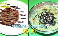 ‘생생정보’ 5000원 수제 떡갈비ㆍ칼국수, 시원한 국물의 비밀은?