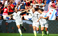 [여자 월드컵] 미국, 일본 5-2 꺾고 16년 만에 정상…사상 첫 3회 우승