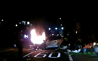 [포토] 대구 교통사고 5명 사상…'불 붙은 차량'