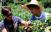 '삼시세끼' 이서진 옥택연, 유기농 라이프의 정점… “드디어 감자캐기 시작!”