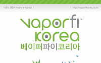 전자 담배 액상 ‘베이퍼파이’ 한국 입성