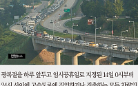 14일 고속도로 통행료 면제…서울∼강릉 8시간30분 소요 예상
