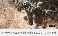 [짤막카드] 북한군, 전방으로 화력 이동배치… 한미, 대북감시태세 ‘워치콘’ 상향