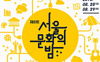 서울 곳곳서 한여름밤의 문화 축제… 28~29일 '서울문화의 밤'