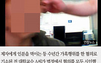 [짤막카드] ‘인분교수’ 첫 공판 “모든 혐의 인정”… 여제자는 폭행 부인