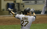 강정호, 시즌 13호 홈런 ‘쾅’…피츠버그, 밀워키에 4-7 패