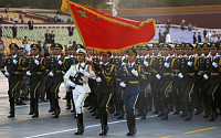 [포토] 중국 열병식 준비하는 병사들