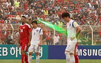 [월드컵 2차 예선] 대한민국 레바논, 레이저 쏜 무개념 레바논 응원단 ‘눈살’...3-0 이겼어도 씁쓸