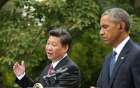 중국-미국 정상, 남중국해 갈등 ‘팽팽’…사이버안보 문제는 절충안 찾아