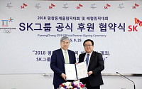 SK, 평창올림픽 최고 등급  후원협약 체결… 반도체·정유 부문 지원