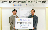 NH농협카드, 한국백혈병어린이재단에 치료 후원금 6000만원 전달