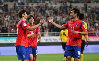 [한국ㆍ자메이카] 한국, 3-0 ‘대승’…지동원ㆍ기성용ㆍ황의조, 득점 ‘폭발’