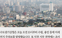 [카드뉴스] 서울·인천·경기·충남 미세먼지 ‘나쁨’… “미세먼지·황사·안개는 달라요”