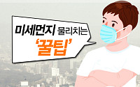 [카드뉴스 팡팡] 미세먼지 물리치는 '꿀팁'