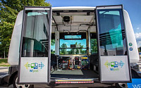 네덜란드의 무인 자율주행 전기버스 '위팟'