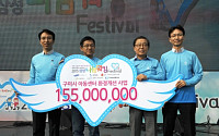 삼성전자, ‘삼성 나눔워킹 페스티벌’로 모은 1억5000만원 기부
