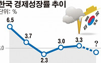 [GDP 2%대 후퇴] 경제성장률 4년만에 2%대 추락...정부도 사실상 인정