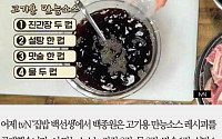 [카드뉴스] ‘집밥 백선생’ 백종원표 소불고기 양념 만들기… 간장:물:맛술:설탕 비율은?