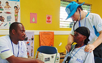 세아상역, 아이티서 의료봉사활동 전개