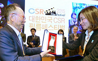 [포토] 대한민국 CSR 필름 페스티벌, 시상하는 이헌재 위원장
