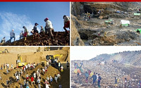 미얀마 옥(玉) 광산 붕괴 100여 명 사망…사고 직후의 참혹한 현장 사진