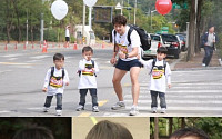 ‘슈퍼맨’ 삼둥이, 마라톤 경기 출전···“아빠 고생길이 훤하네”