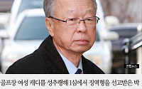 [카드뉴스] ‘캐디 성추행’ 박희태 전 국회의장 항소심 공판… “혐의 인정하지만…”