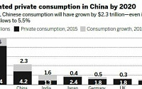 [중국 경기부양 총력] ② 중국 소비시장에 주목하라…2020년 6.5조 달러 도달 전망