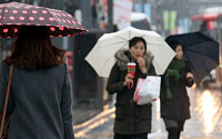 [일기예보] 오늘 날씨, 전국 곳곳에 겨울비…'서울 아침 5도' &quot;비 언제까지 내릴까요?&quot;