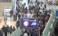 [포토] 크리스마스 이브, '북적이는 인천공항'