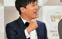 [포토] 차태현 '수상을 예감하는 화이팅 포즈?' (2015 KBS 연예대상)