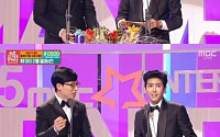 'MBC 연예대상' 유재석, 광희에 조언 "조심해"