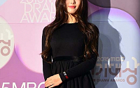 [포토] 김유정 '성숙함이 돋보이는 블랙 드레스' (2015 MBC 연기대상)