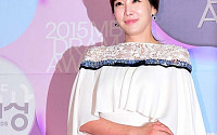 [포토] 김정은 '예비신부의 우아한 미소' (2015 MBC 연기대상)