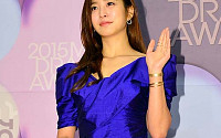 [포토] 박세영 '육감적인 몸매를 강조하는 블루 드레스' (2015 MBC 연기대상)