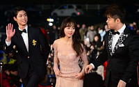 [포토] 박보검-김소현-전현무, '오늘 시상식 걱정마세요'