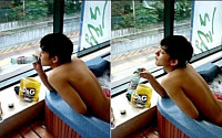 유아인, 아찔한 목욕 셀카… 매끈한 ‘등라인’ 예술!