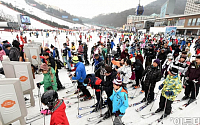 [포토]새해 첫 주말 '스키장 인파~'