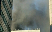 서울 강남 테헤란로 화재…국기원 사거리 인근 빌딩