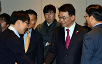 [포토] 국토교통 미래산업 관계자들 만난 강호인 장관