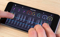3D 터치로 작동하는 스마트폰 앱 피아노 '롤리 노이즈 5D'