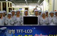 삼성전자, 대형 LCD 패널 누적 판매 5억대 돌파