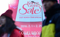 [포토] 외국인 대상 할인행사 '코리아 그랜드 세일' 개막