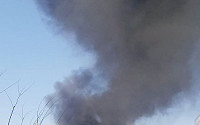 [포토] 노량진 수산시장 화재, 검은 연기 자욱한 현장